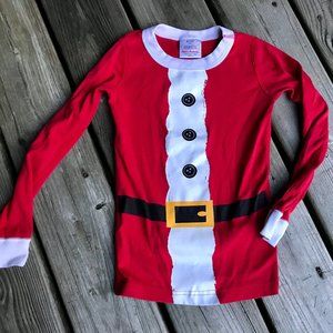 Hanna Andersson Christmas Santa pajama shirt